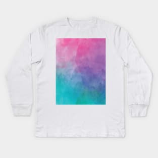 Cotton candy Kids Long Sleeve T-Shirt